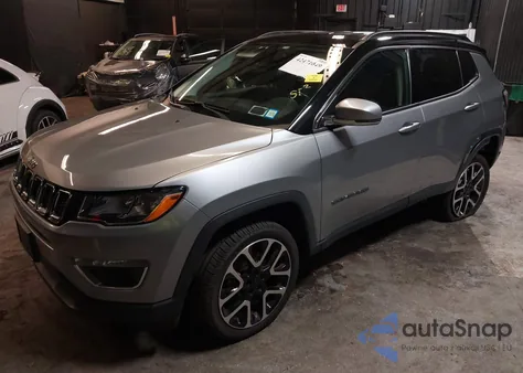 2018 Jeep Compass Limited 4X4 из США, поврежденный, VIN 3C4NJDCB4JT482046